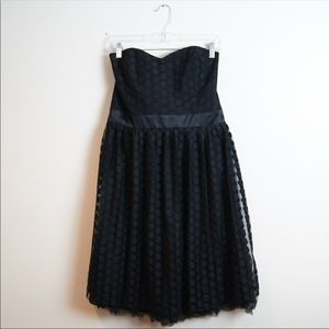 White House Black Market Strapless Dress sz 12